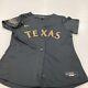 Texas Rangers Gray Gold Nike All Star Game Jersey Women's Large New