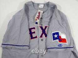 Texas Rangers Hank Blalock #9 Authentic Grey Jersey Rawlings NWT 48 682