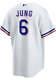 Texas Rangers Josh Jung #6 Nike Men's White Home Official Mlb Player Jersey