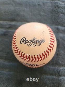 Texas Rangers Josh Jung Signed Autographed Auto Ball Baseball ROMLB Rawlings