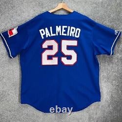 Texas Rangers MLB Rafael Palmeiro #25 Jersey Mens Size XL Blue Majestic USA Made