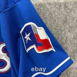 Texas Rangers MLB Rafael Palmeiro #25 Jersey Mens Size XL Blue Majestic USA Made