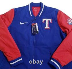 Texas Rangers Nike $220 Authentic Collection Mens XL Dugout Performance Jacket