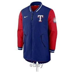 Texas Rangers Nike $220 Authentic Collection Mens XL Dugout Performance Jacket