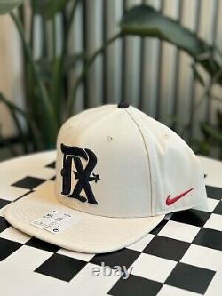 Texas Rangers Nike City Connect Pro Snapback Hat Natural M/L