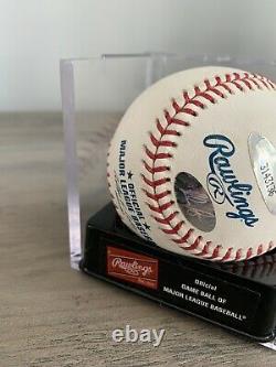 Texas Rangers Nolan Ryan Autographed Baseball with Authentic Certified Hologram
