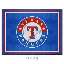 Texas Rangers Plush Rugs Pick Your Size Non-Skid Backing