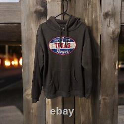 Texas Rangers Pullover Hoodie Size Large