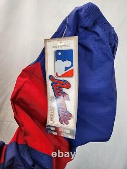 Texas Rangers Quarter-Zip Pullover AUTHENTIC Majestic MLB Collection ADULT