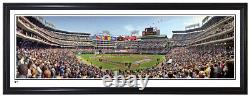 Texas Rangers / The Ballpark Opening Day MLB Framed Panoramic