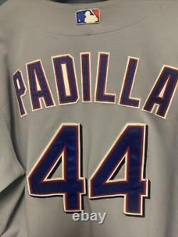 Texas Rangers Vicente Padilla Majestic Authentic 2007 Game Worn Jersey Sz 50
