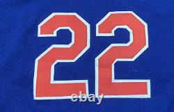 Texas Rangers Will Clark #22 Vintage Russell Diamond Mesh MLB Baseball Jersey 40