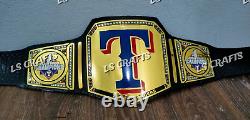 Texas Rangers World Series 2023 Championship Belt 2MM Brass