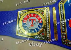 Texas Rangers World Series 2023 Championship Belt 2MM Brass