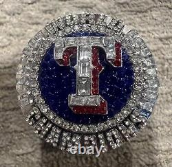 Texas Rangers World Series Ring -Lone Star Member Exclusive