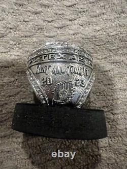 Texas Rangers World Series Ring -Lone Star Member Exclusive