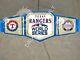 Texas Rangers World Series 2023 Championship Belt Mlb Baseball Adult 2mm Brass