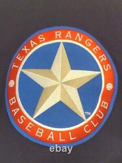 VINTAGE Authentic Starter Letterman Texas Rangers Baseball Jacket Size Small
