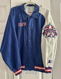 VINTAGE Texas Rangers Starter Jacket 1995 All Star Game