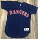 Vtg Russell Athletic Diamond Collection Texas Rangers Mlb Jersey Men's 44 Usa