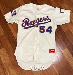 Vintage 1980's TEXAS RANGERS Rawlings Authentic Game JERSEY Mens Size 50