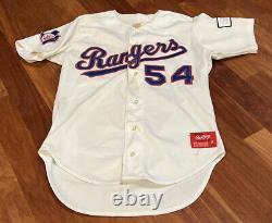 Vintage 1980's TEXAS RANGERS Rawlings Authentic Game JERSEY Mens Size 50