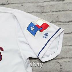 Vintage 2001 Texas Rangers Ivan Rodriquez Baseball Jersey Authentic Sewn