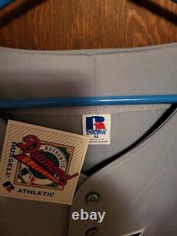 Vintage 90's Era Texas Rangers Authentic On-Field Russell Away Jersey Sz52 NWT