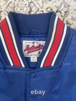 Vintage 90's TEXAS RANGERS MLB STARTER SATIN DIAMOND COLLECTION XL Back Patch