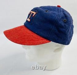 Vintage Early 1970's Texas Rangers Wool Baseball Cap Hat