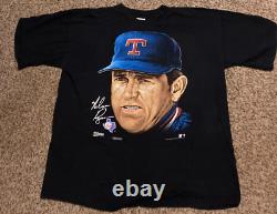 Vintage Nolan Ryan Texas Rangers Artist Series T-shirt By Salem Sportswear