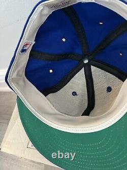 Vintage Texas RANGERS New Era Dupont Visor Fitted Hat Size 7 3/8 Pro Model 1986