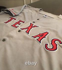Vintage Texas Rangers 1995-1999 Authentic On-Field Russell Away Jersey 48/XL