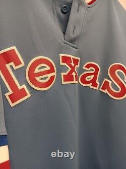 Vintage Texas Rangers Majestic Cooperstown Collective Nolan Ryan Jersey