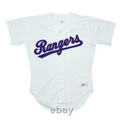 Vtg Rare Mlb Texas Rangers Rawlings Authentic Baseball Jersey Size 44