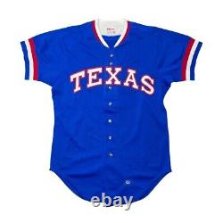 Vtg rare 1983 MLB texas rangers wilson procut baseball jersey size 42