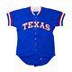 Vtg Rare 1983 Mlb Texas Rangers Wilson Procut Baseball Jersey Size 42
