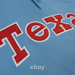 Will Clark 1976 Texas Rangers Cooperstown Men's Blue Road Throwback Jersey