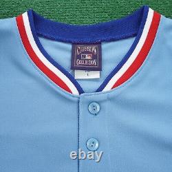 Will Clark 1976 Texas Rangers Cooperstown Men's Blue Road Throwback Jersey