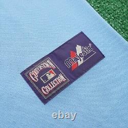 Will Clark 1976 Texas Rangers Cooperstown Men's Blue Road Throwback Jersey