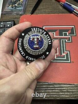 World Series Ring Josh Jung Texas Rangers Replica Theme Night